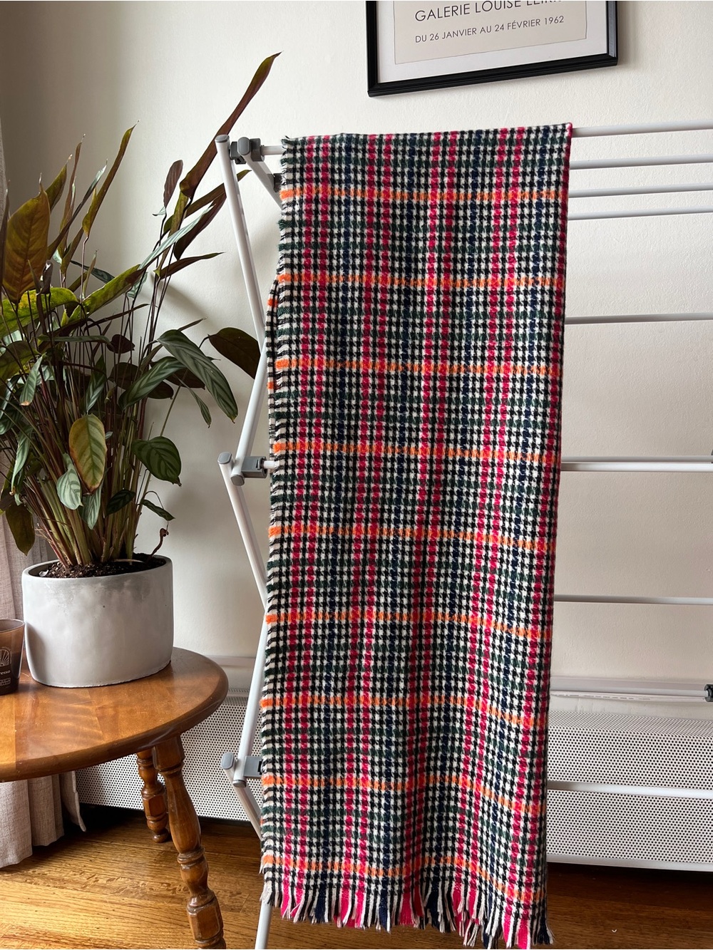 Anthropologie Maeve Plaid Scarf